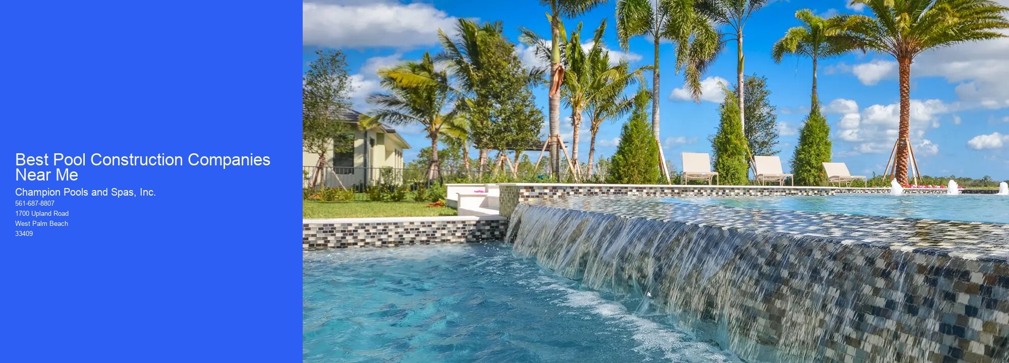 Best Pool Construction Companies Near Me