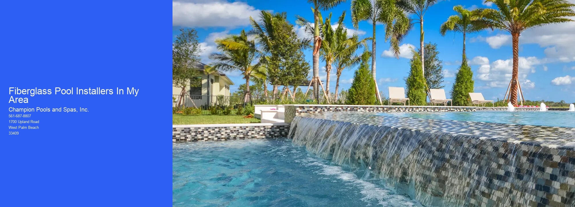 Fiberglass Pool Installers In My Area