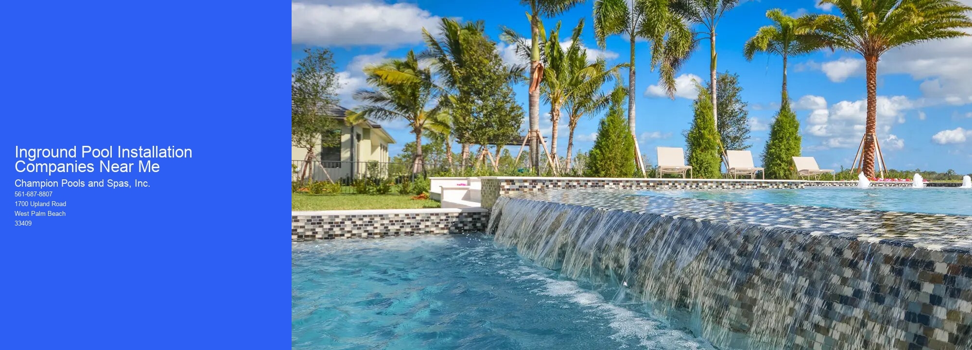 Inground Pool Installation Companies Near Me