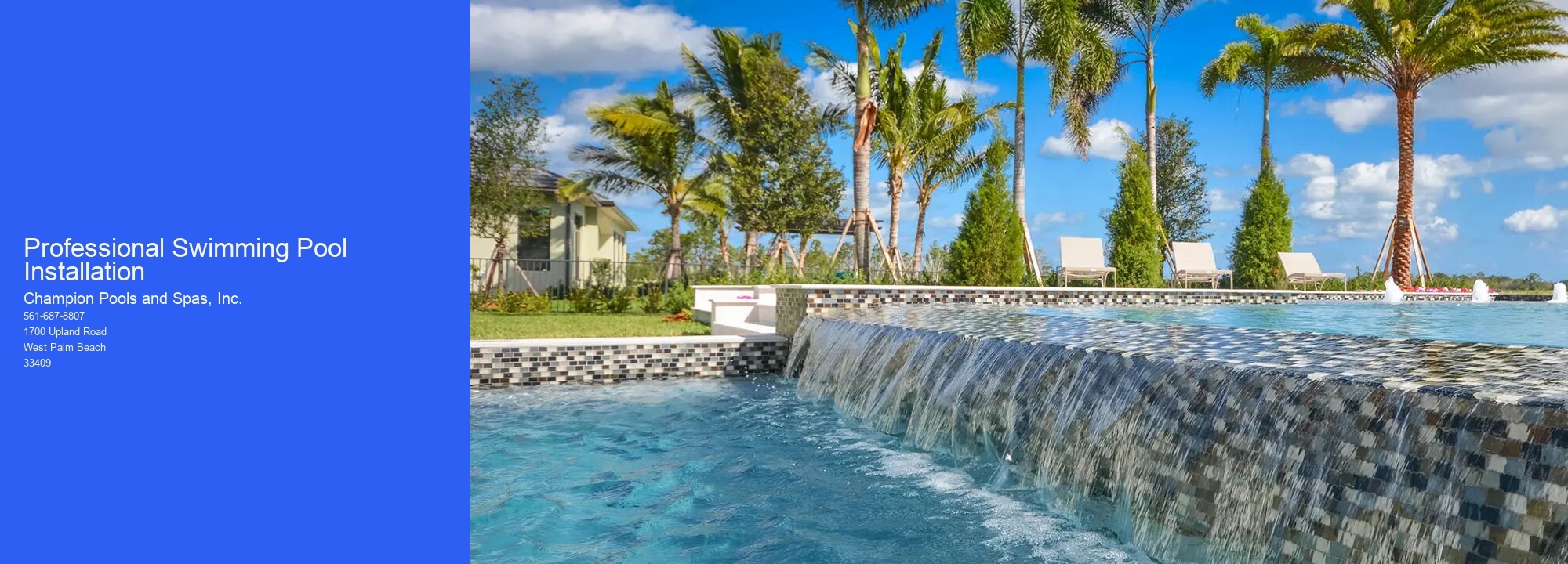Professional Swimming Pool Installation